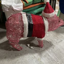 Pink Pig Christmas Rebel 
