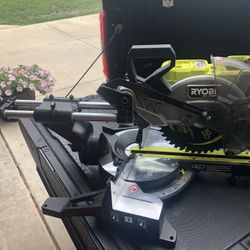 ONE+ HP 18V Brushless Cordless 10 in. Sliding Compound Miter Saw Kit 