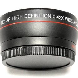 Vivitar HD4 55mm 0.43x Wide Angle Converter Lens