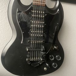 Triple Hum-bucker Goth SG Epiphone  Guitar