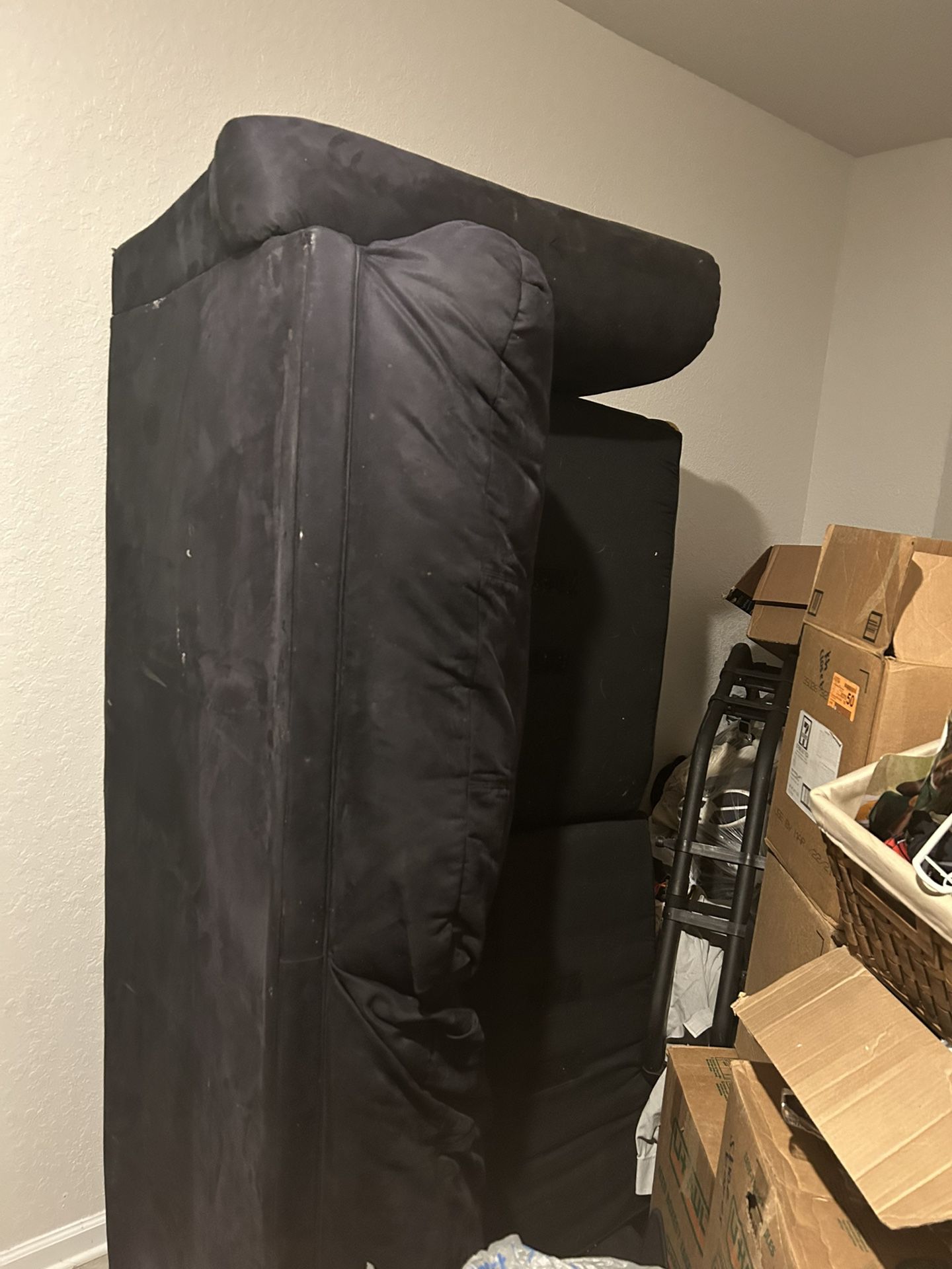FREE black couch 