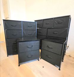 Fabric Dresser (4 Set)