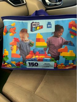 Bag with blocks
