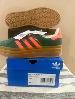 Adidas Gazelle Bold J Sneakers Size 6