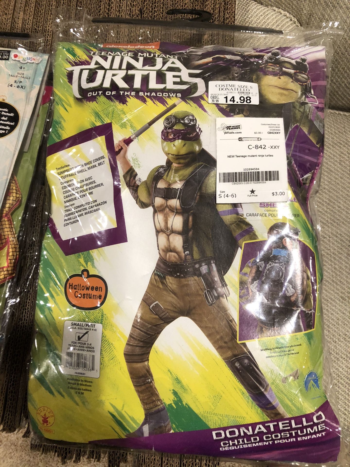 Ninja Turtles costume