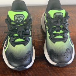 PUMA  Inverse Mutant Lace Up Sneakers Shoes - Black, Green  Toddler Size 12C