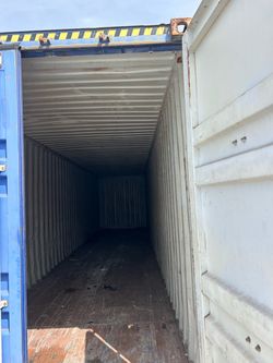 Two 40 foot container