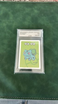 2019 Pokemon Japanese Legendary Bulbasaur Old Maid