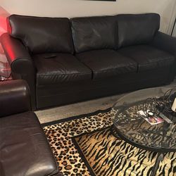 Leather Sofa