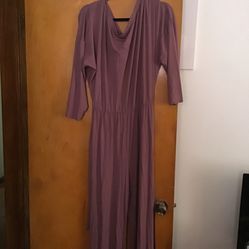 Pro Lounger Flare Leg Jumpsuits, Color- Dark Mauve