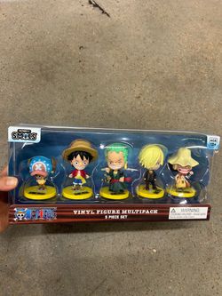 Limited edition One Piece Vinyl Figure 5pcs set