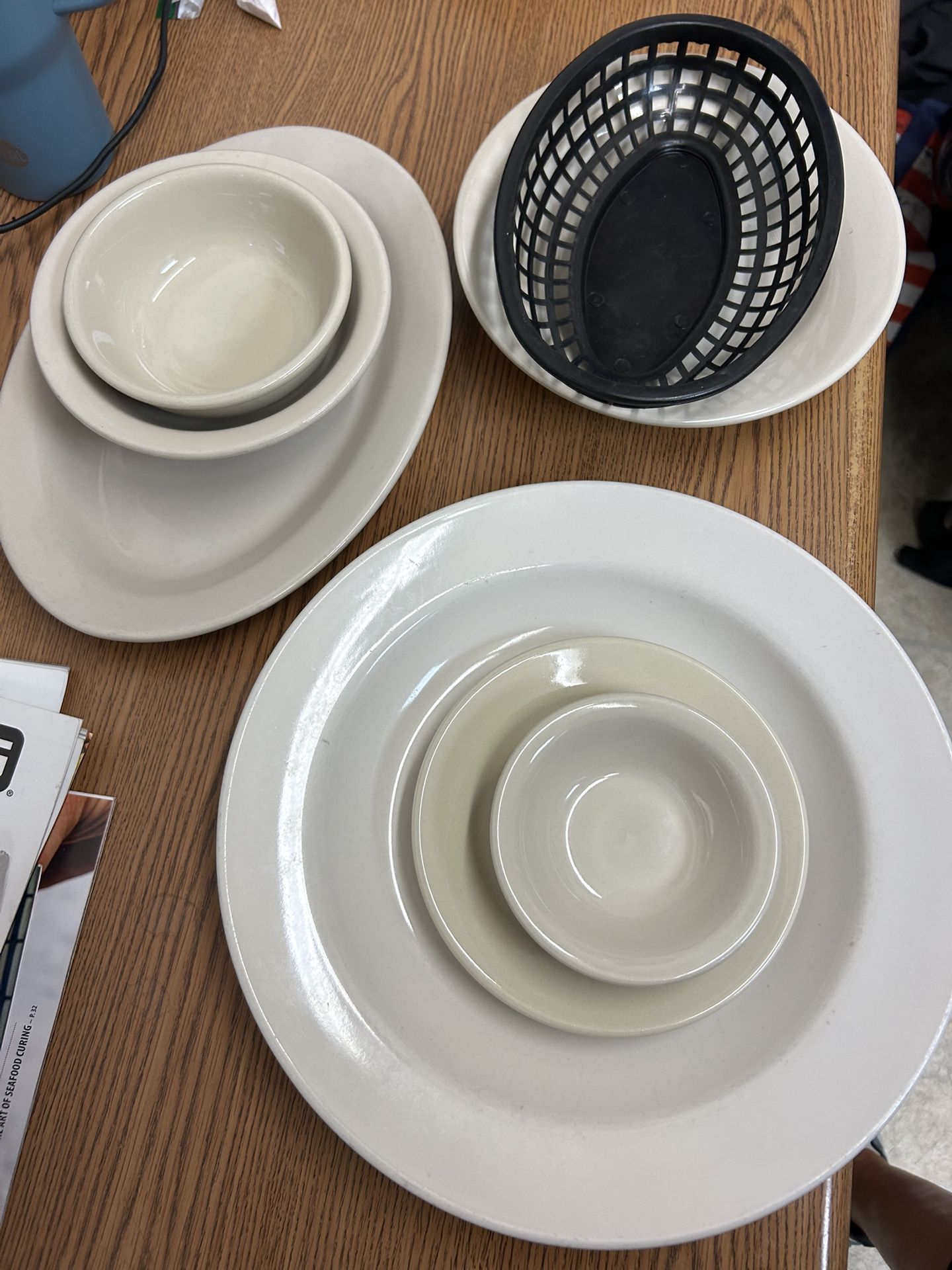 Used Restaurant Dinnerware $1.00 Per Piece