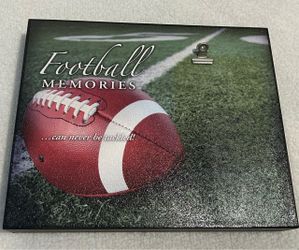 Hobby Lobby Football Memories Personalized Box Top