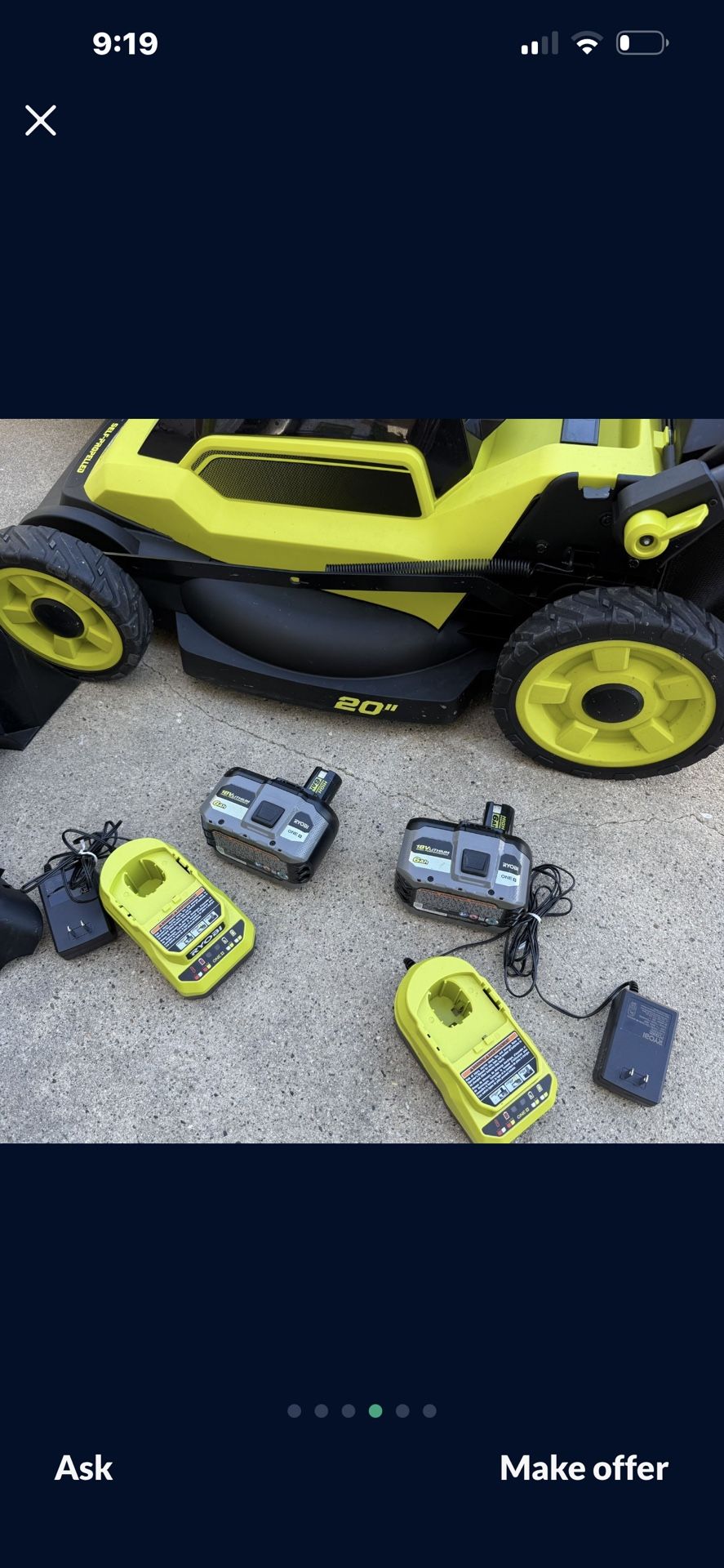 Lawn Mower Self Propelled