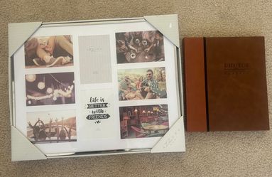 Photo Collage Frame & Photo Album Set