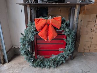 Giant Christmas wreath decoration for sale
