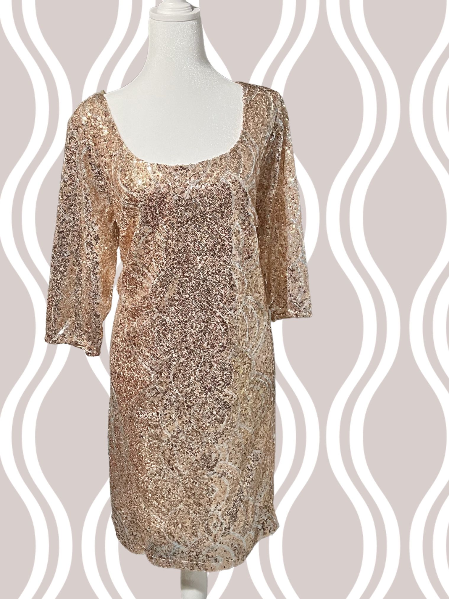 My Michelle Sequin Dress