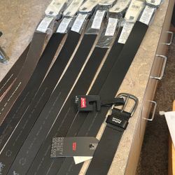 Genuine Levi belts brand new never used