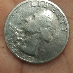 1776/1976 Quarter Coin Errorπππ