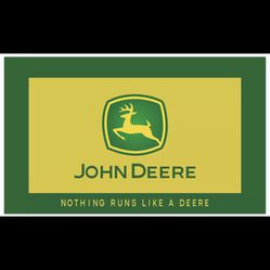 John Deere 3’x5’ Flag Mancave Garage Banner