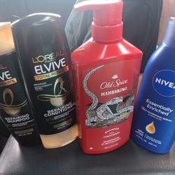 Shampoo + Conditioner & Lotion 