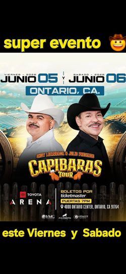 Tickets para capibaras hoy