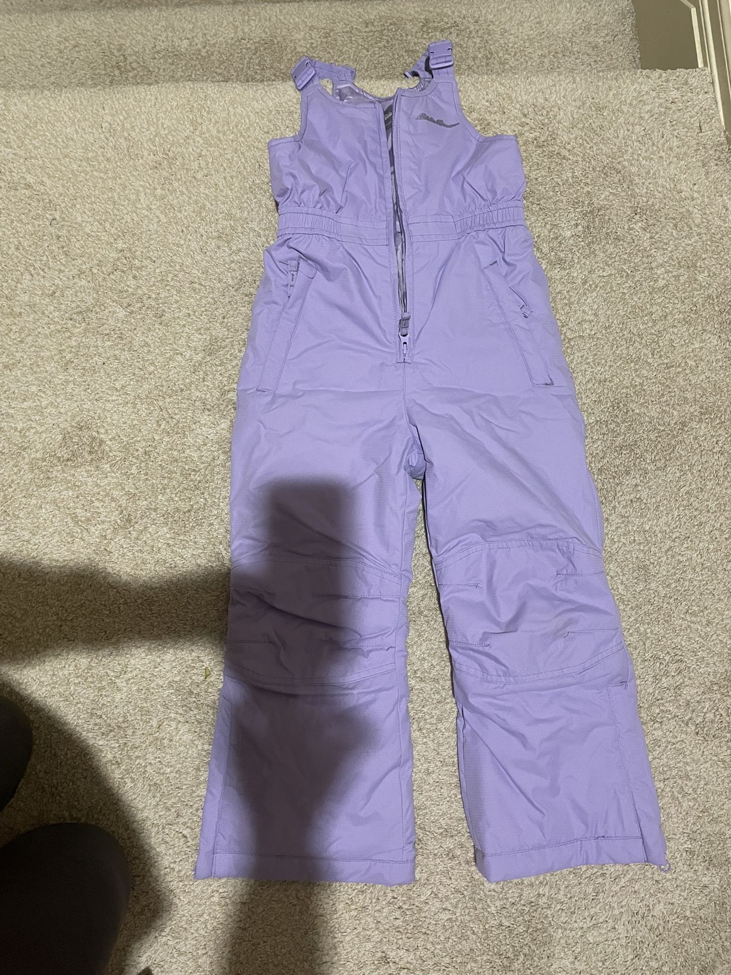 New Eddie Bauer Girl Kids Ski One Piece Jumpsuit Outfit XS 5/6