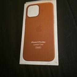 Brand New iPhone 12 Pro Max Leather Case Apple Brand