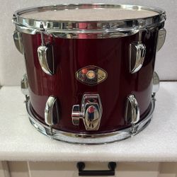 Tama Rack and Floor Toms Wine Red Nice!