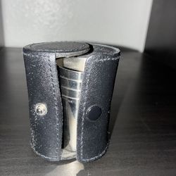 vintage stainless steel shot glass set