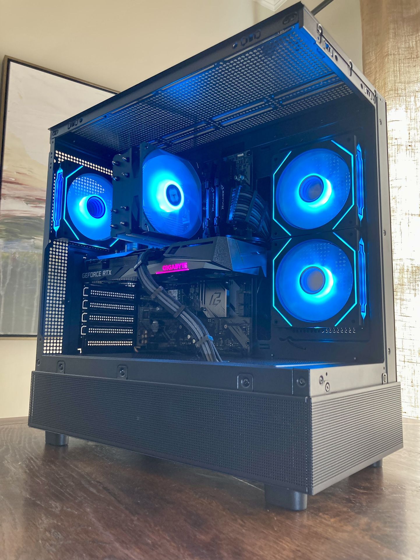 RTX 3060 Fishtank style Gaming PC