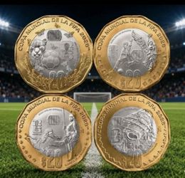 Full set of 20 pesos World Cup 2026