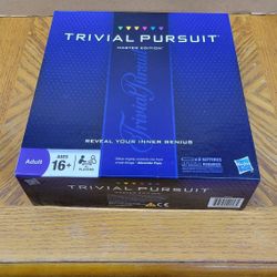 Trivial Pursuit Master Edition board game. 