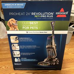 Brand New Bissell Project 2X Revolution Pet Pro Plus Carpet Cleaner 