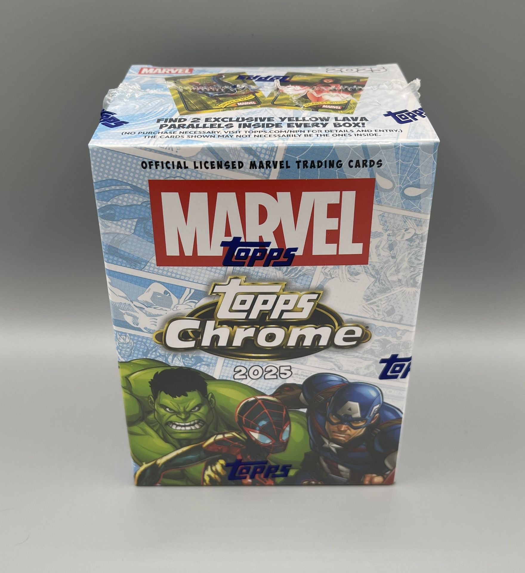 2025 Topps Chrome Marvel Comics Blaster Box NEW/SEALED $65/Per