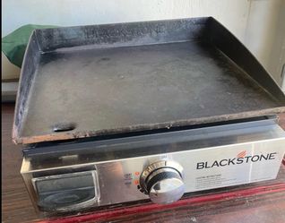 BLACKSTONE 1650 Tabletop Stainless Steel Front Plate-17, 17 Inch Griddle, Black
