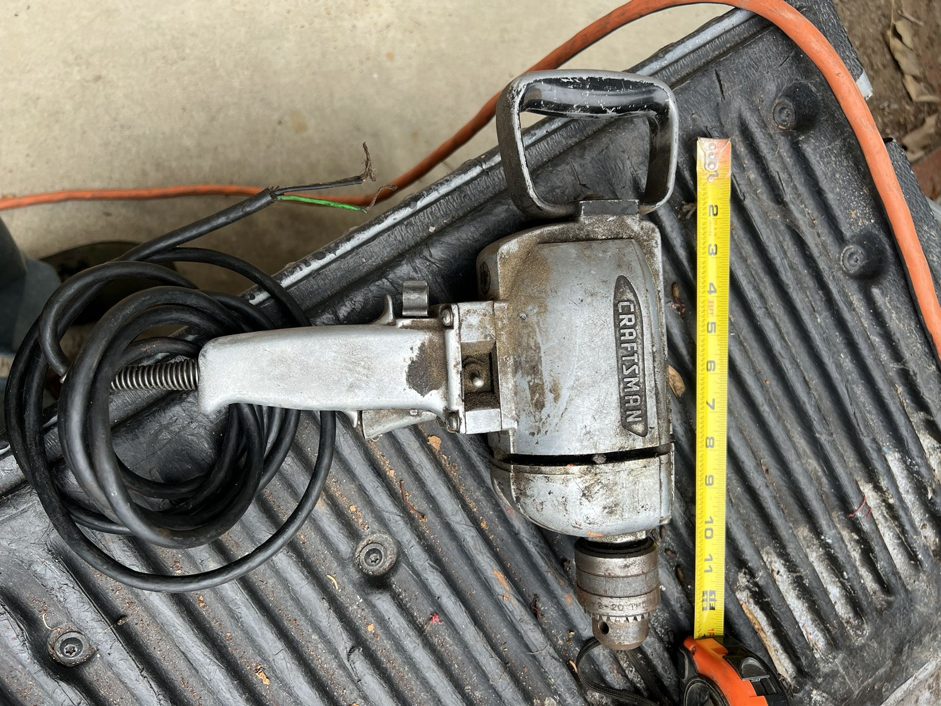 Vintage Craftsman Heavy Duty All Metal Drill