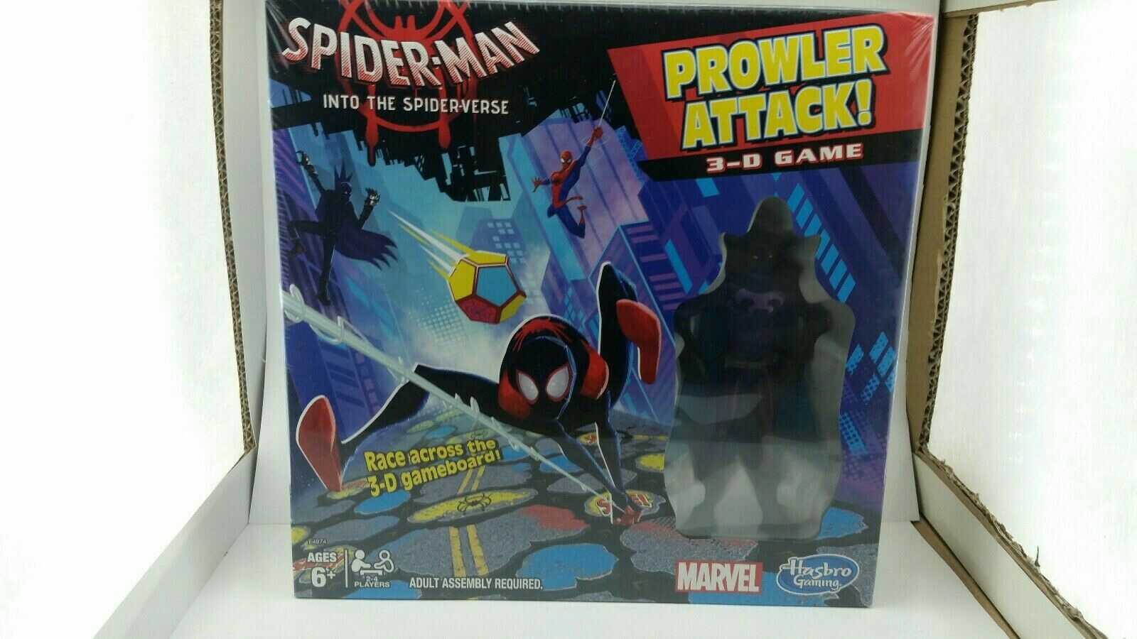 Spider-man Into The Spider-Verse Prowler Attack! 3D Game Hasbro