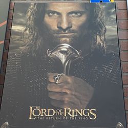 Lord of The Rings Movie Poster