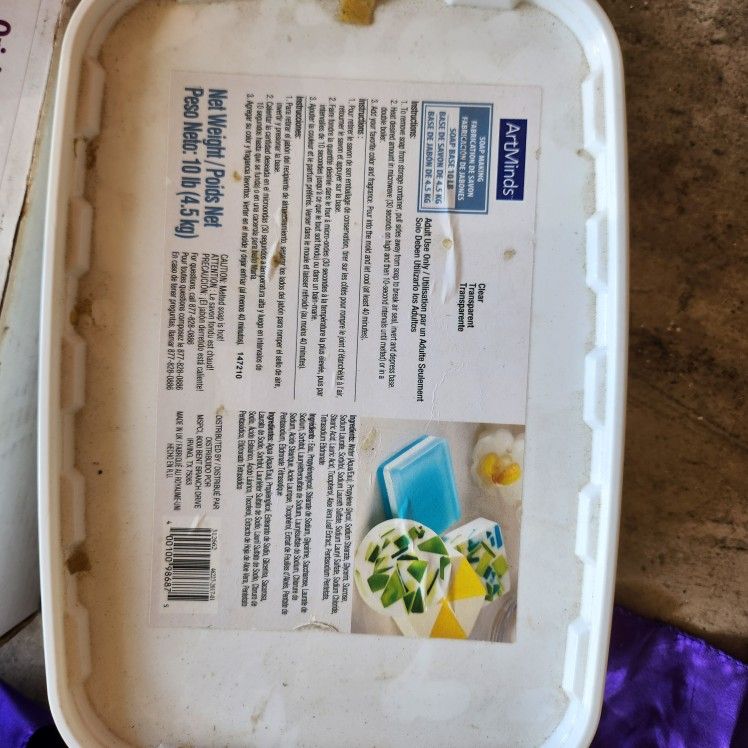 Soap Making Bin 