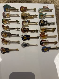 Vintage hard rock Enamel Pin Collection 29