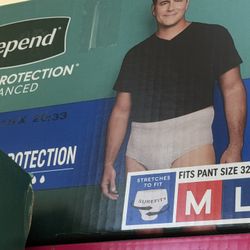 Depend Underwear 