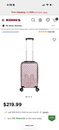 Minnie Mouse luggage