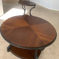 Coffee Table & 2 End Tables