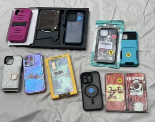 10 Assorted Phone Cases
