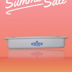 Vintage Blue Cornflower  Corning Ware