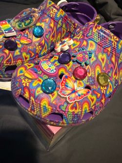 Lisa frank crocs