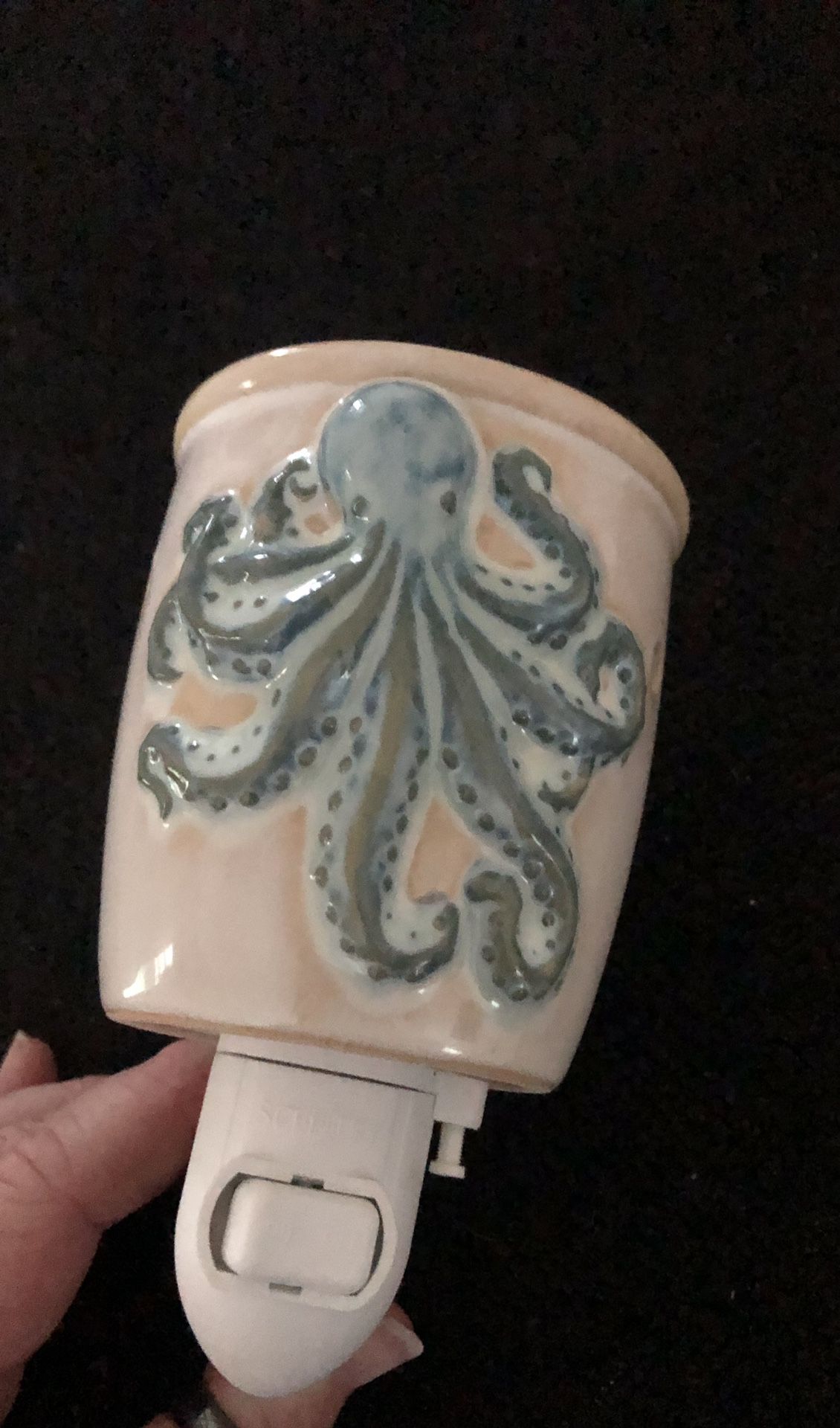 Rare Discontinued Scentsy Octopus Mini Fragrance Wax Warmer