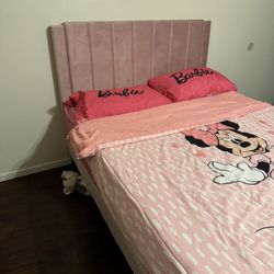 Full zise bed frame and mattresses pick up only