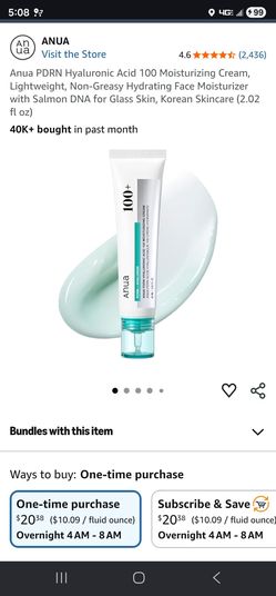 Anna PDRN Moisuturizing Cream